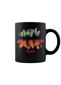 Черна керамична чаша STRANGER THINGS